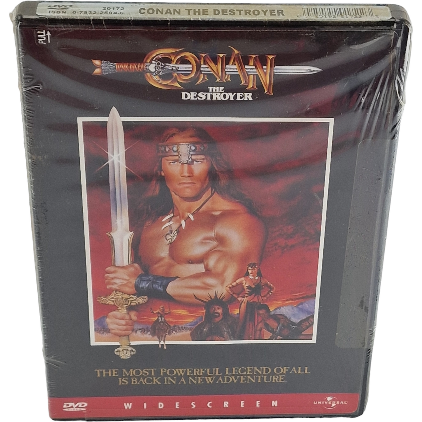 Conan the Destroyer 1984 DVD :Richard Fleischer Arnold Schwarzenegger1998 Zone 1