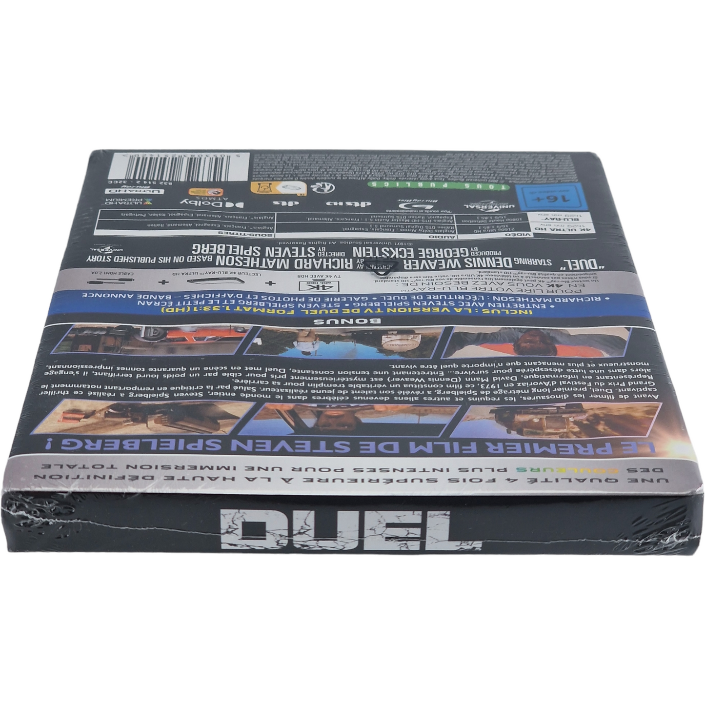 Duel 4K Ultra HD+Blu-ray SteelBook France Limitée 50ème Steven Spielberg 2024 B