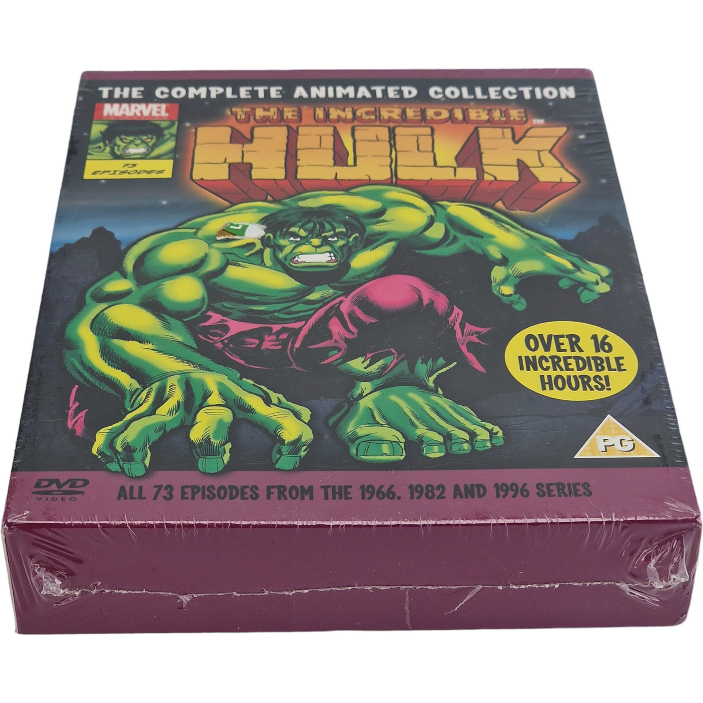 The Incredible Hulk: The Complete Animated Collection DVD DigiBook 4 Seasons  B