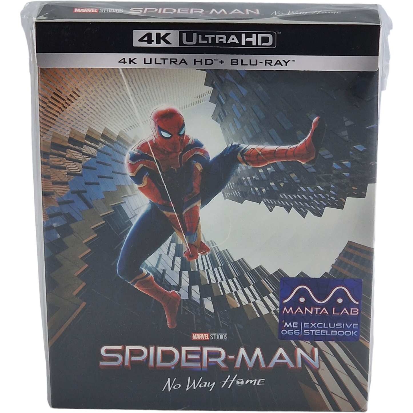 Spiderman: No Way Home 4 K UHD+Blu-ray Steelbook Full Slip Mantalab 1000Ex Numérotée