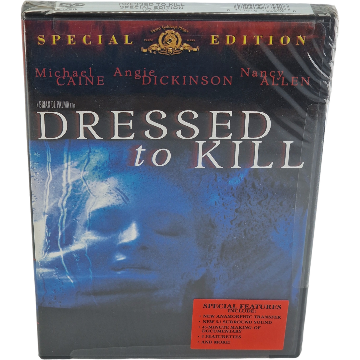 Pulsions (Dressed to Kill) 1980 DVD  Brian De Palma Édition spéciale 2001 Zone 1