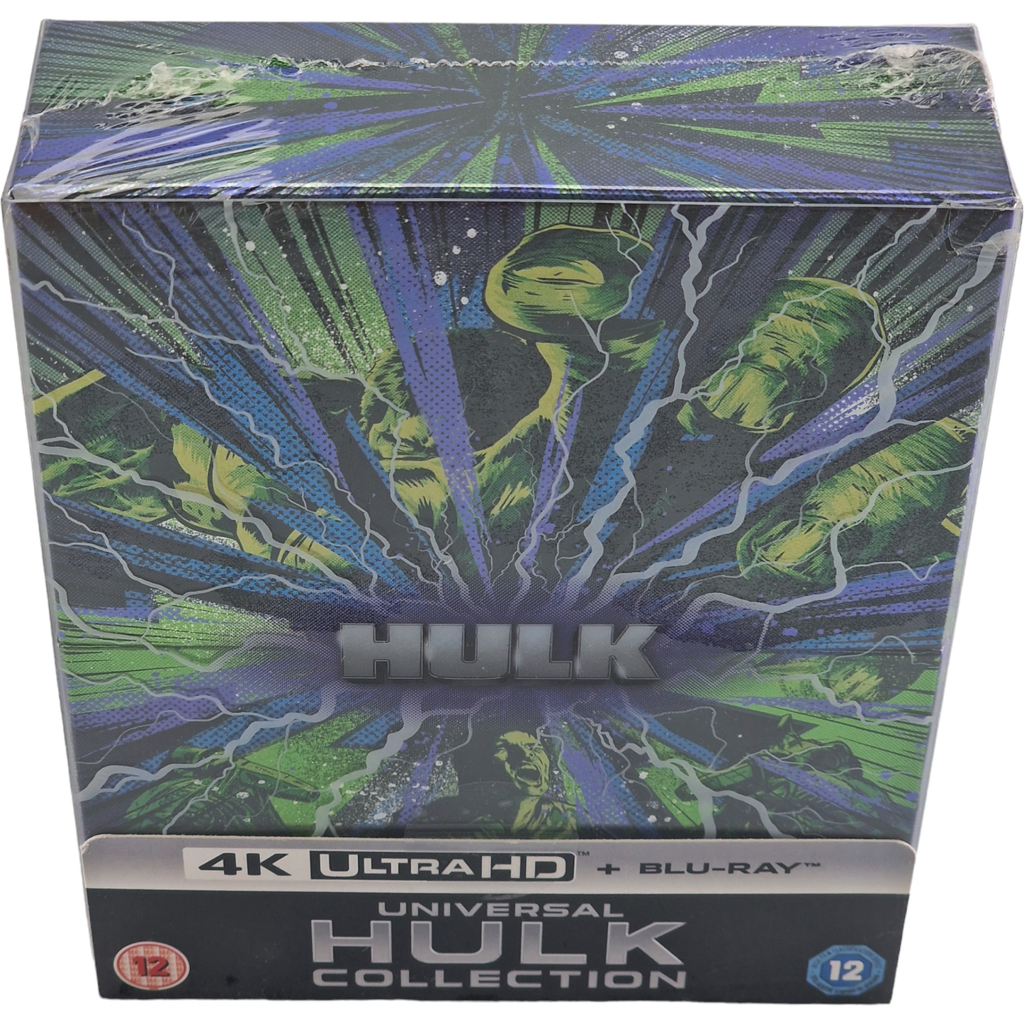 Universal Hulk Collection 4K Ultra HD+Blu-ray SteelBook 2 Films Zavvi Exclusif B