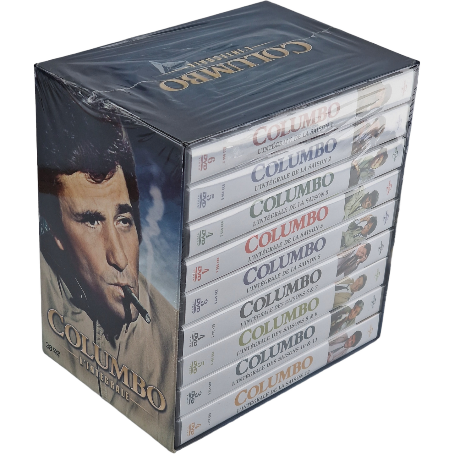 Columbo-L'intégrale des Saisons 1 à 12 Coffret 38 DVD  Peter Falk Zone 2