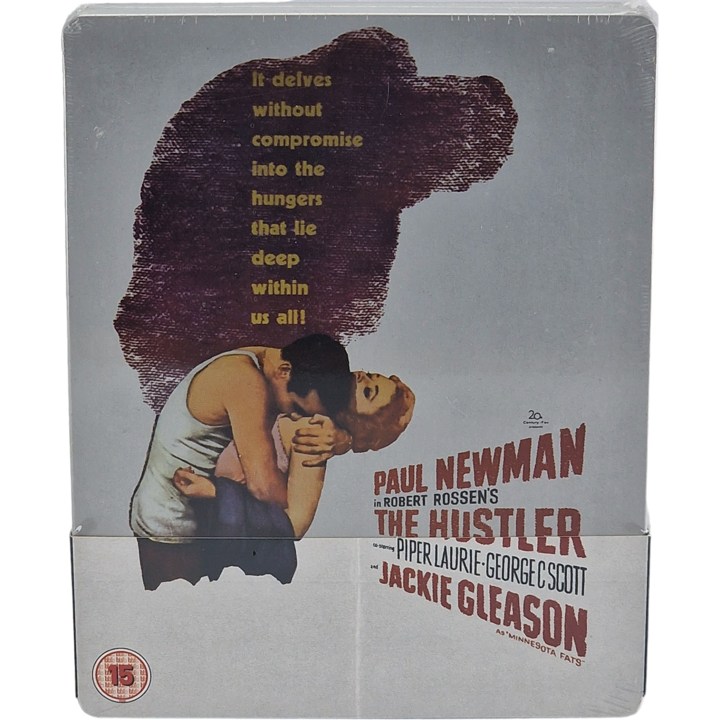 The Hustler L'arnaqueur Blu-ray Steelbook Zavvi Limitée 2014 Paul Newman Libre