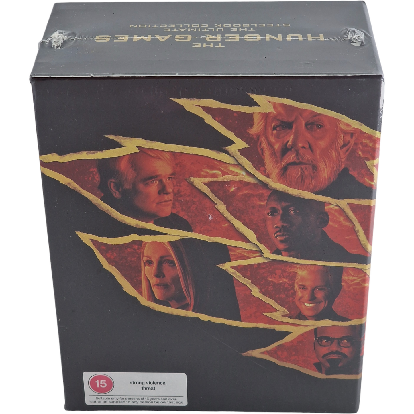 The Hunger Games: Ultimate Collection: Steelbook 4K Ultra HD + Blu-ray 4 Films B