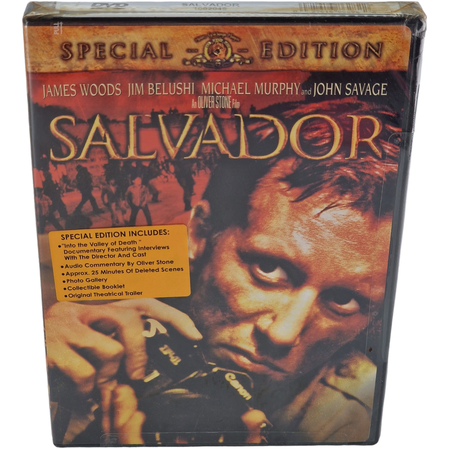 Salvador 198  DVD Édition Spéciale Oliver Stone James Woods, Jim Belushi  Zone 1