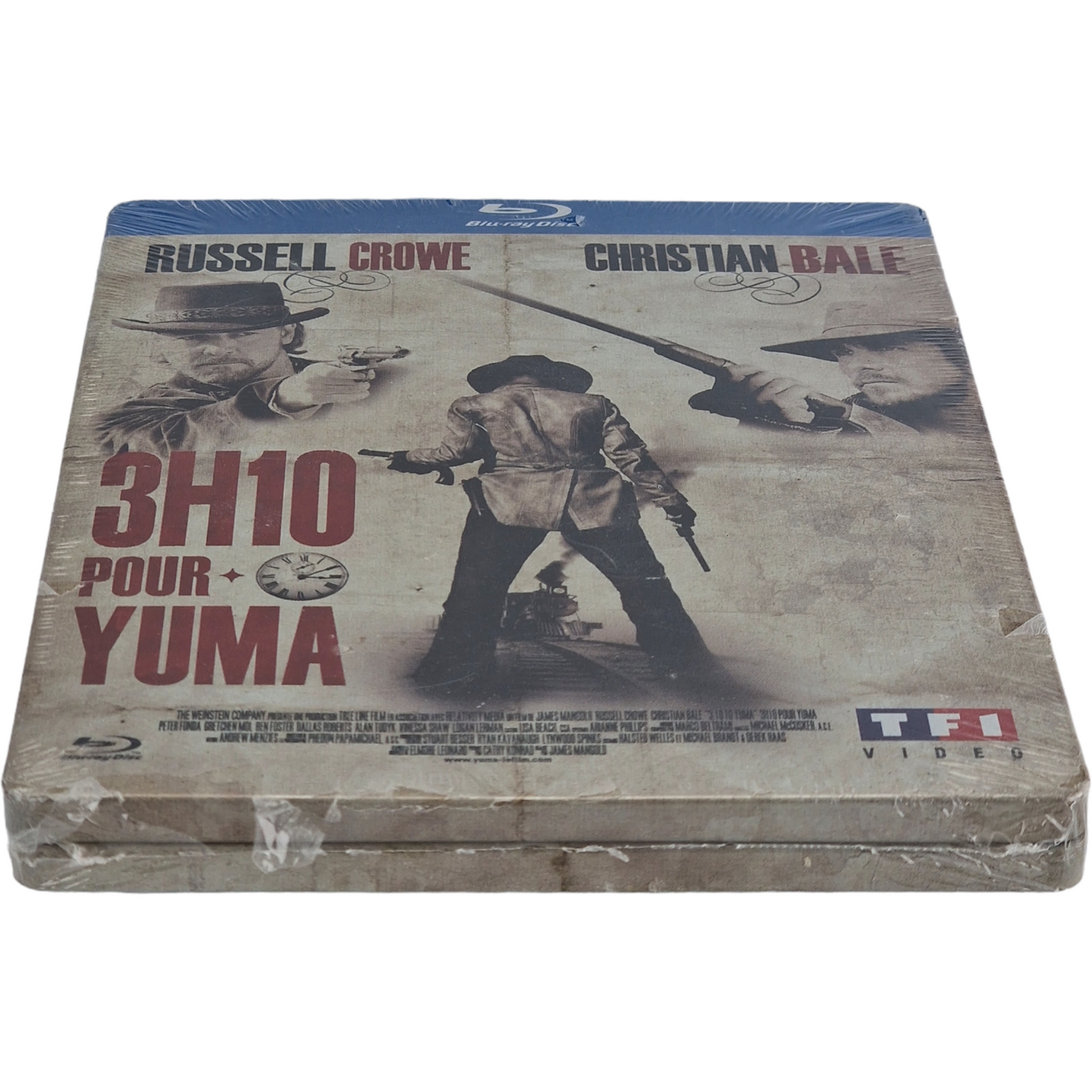 3:10 to Yuma Blu-ray Steelbook France  Russell Crowe, Christian Bale Zone Libre