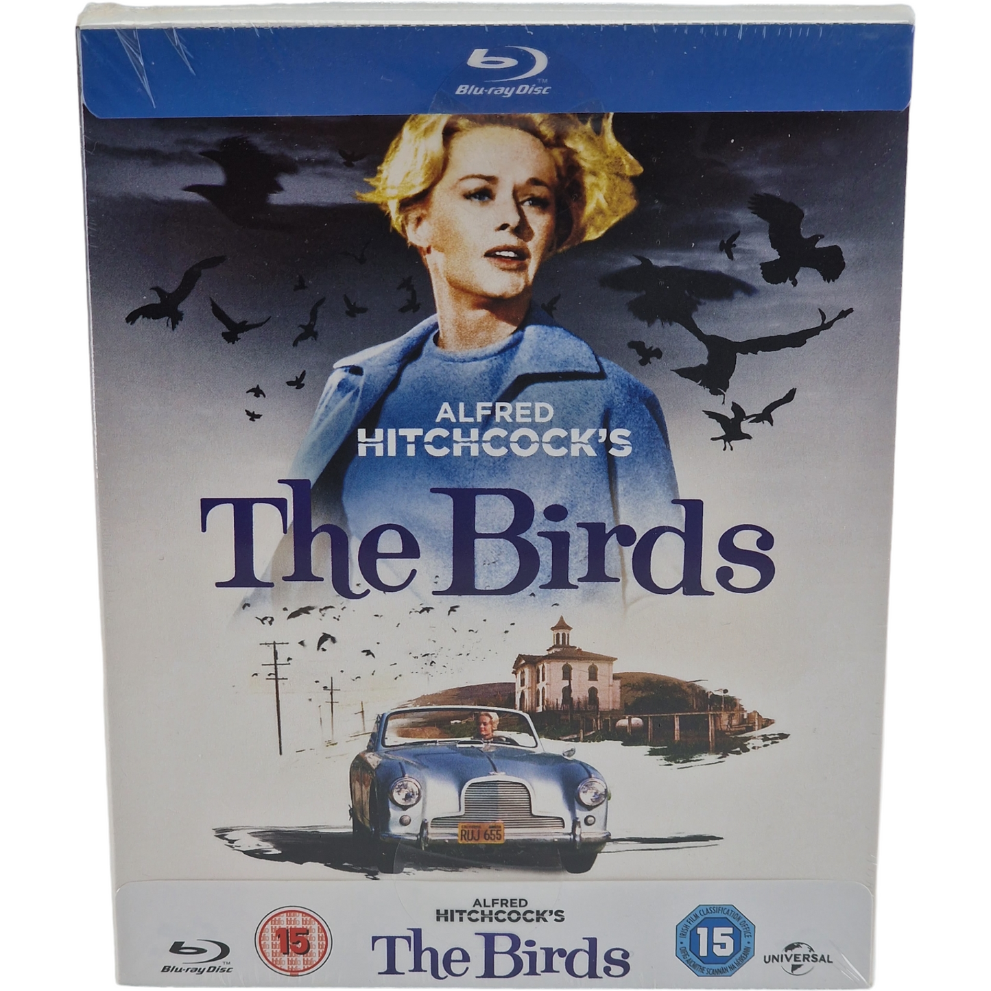 Les Oiseaux Blu-ray SteelBook Slipcase Zavvi édit 2000 Ex Alfred Hitchcock Libre