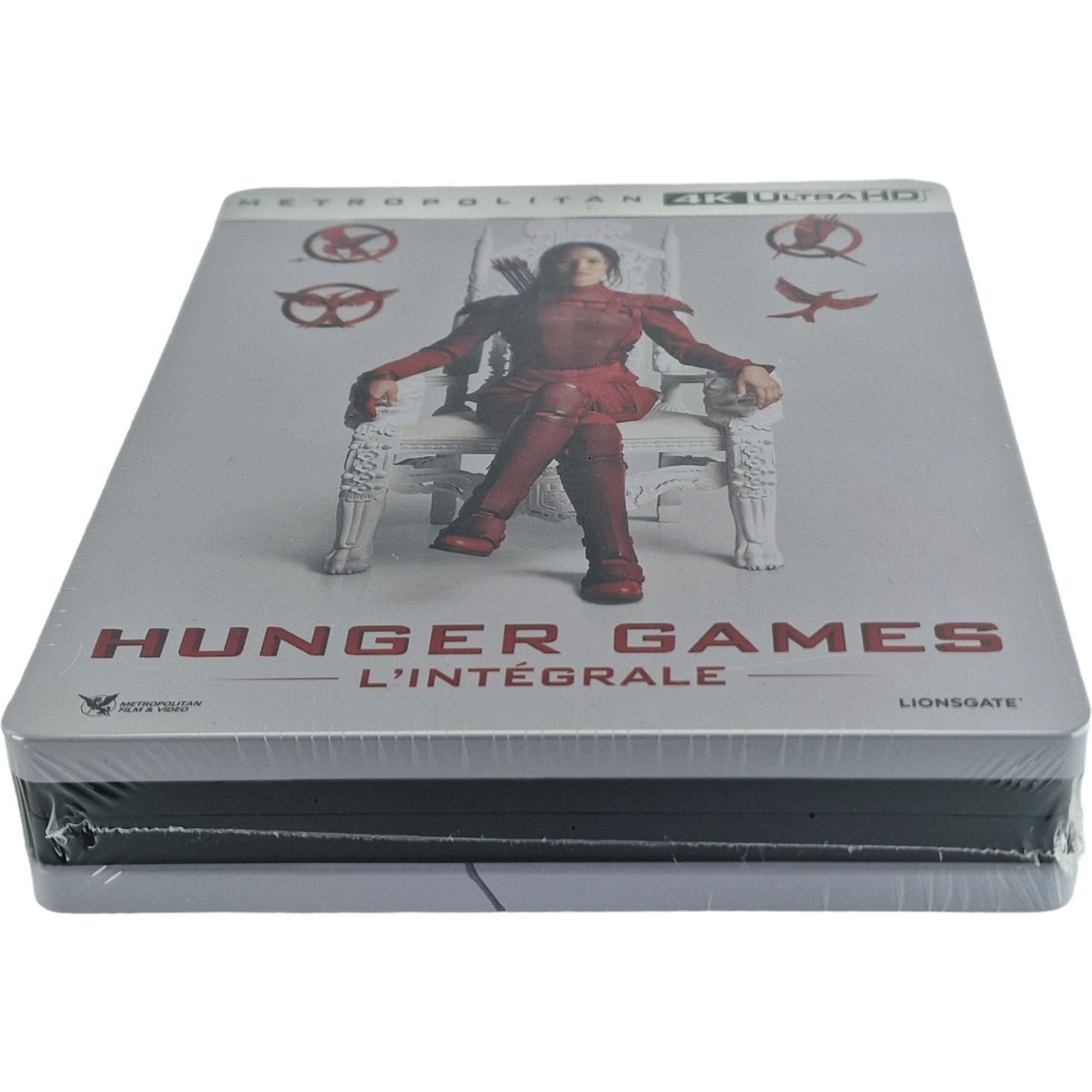 Hunger Games: Ultimate Collection: Steelbook 4K Ultra HD + Blu-ray 4 Films Libre