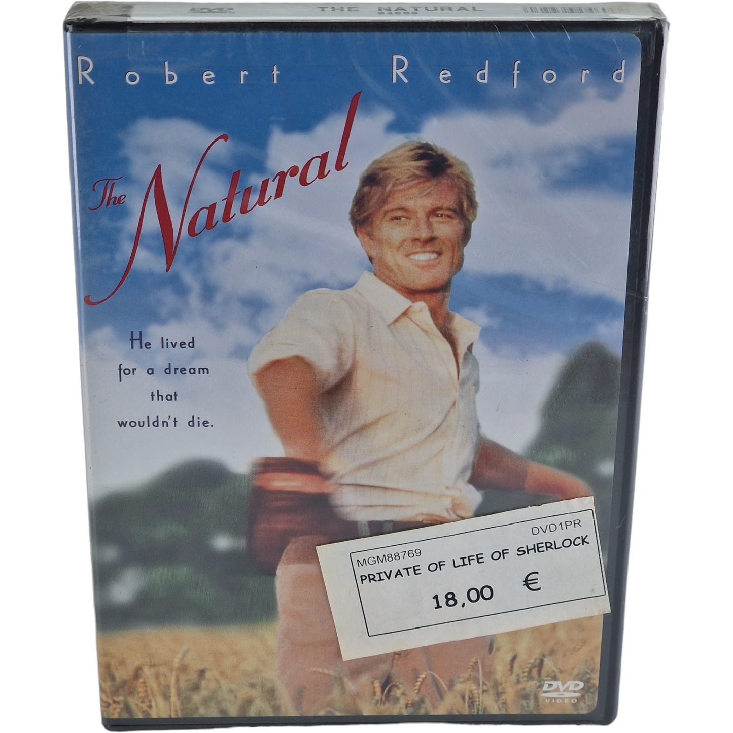 Le Meilleur (The Natural) DVD Robert Redford, Robert Duvall, Glenn Close  Zone 1