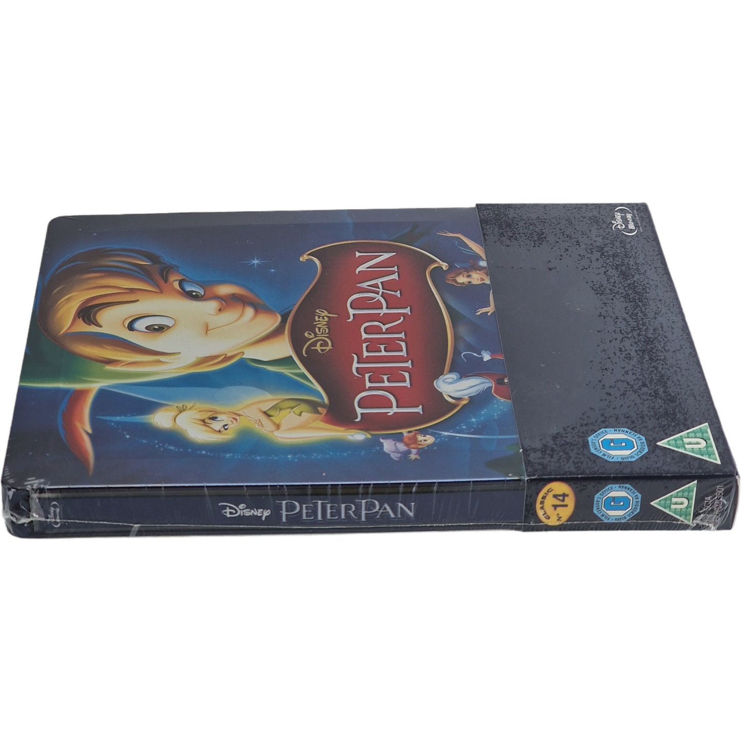 Peter Pan Blu-ray SteelBook Débossé Zavvi Edit Limitée Disney Collection Zone Libre