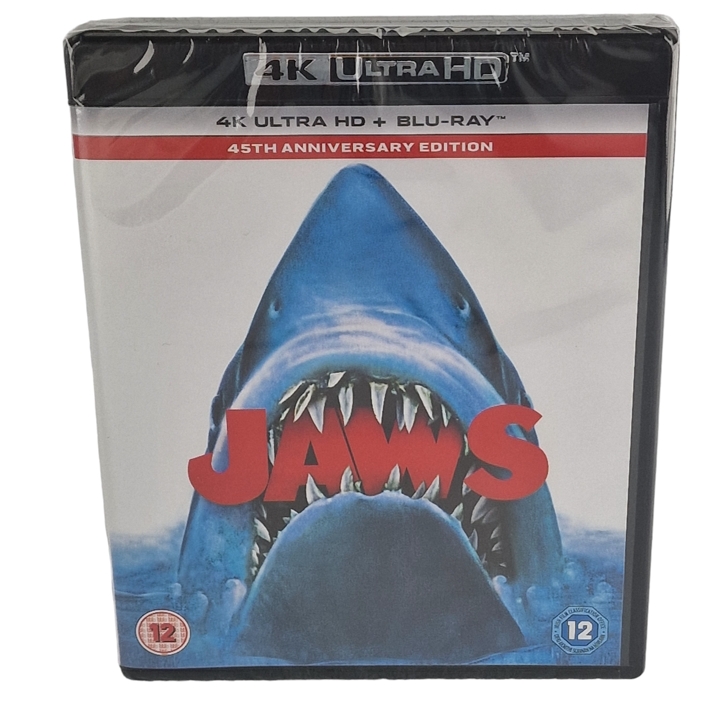 Jaws 4K Ultra HD + Blu-ray  Les dents de la mer  Édition 45e anniversaire  Zone Libre