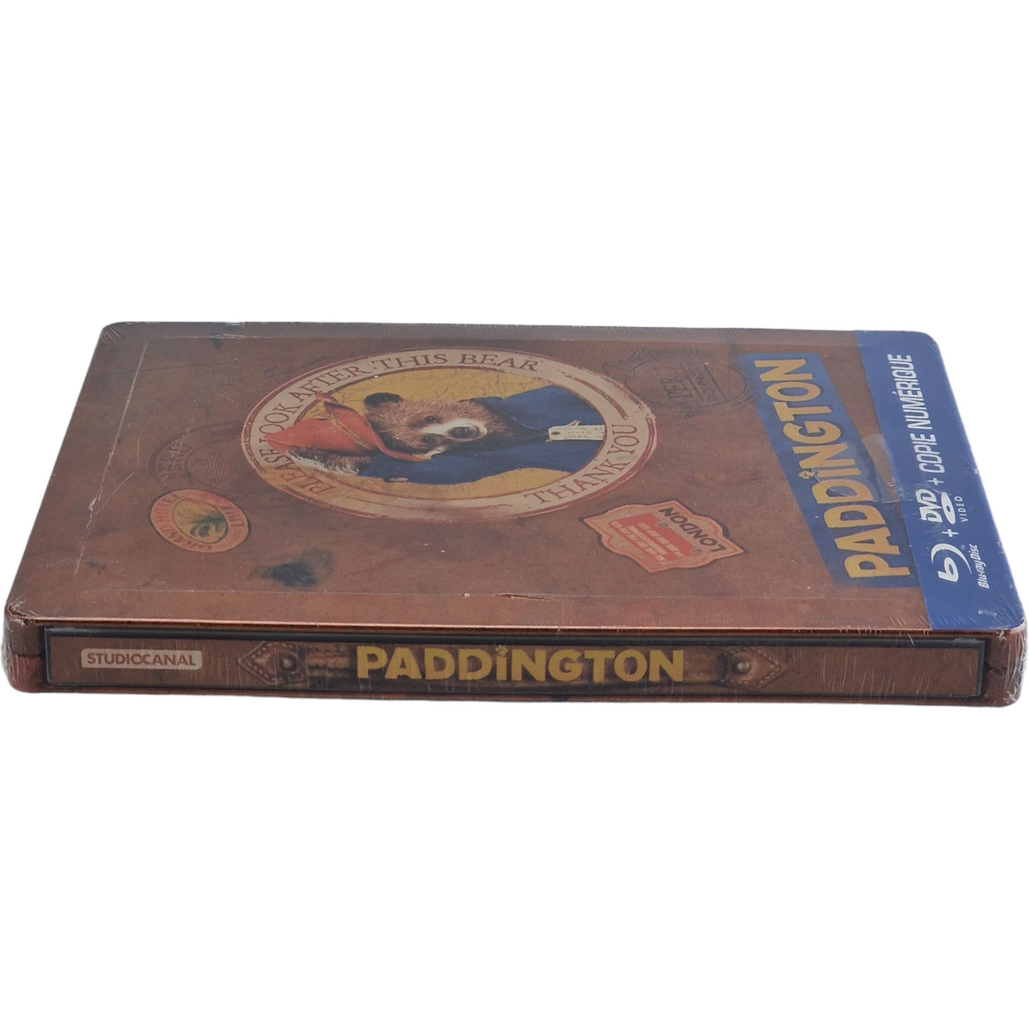 Paddington Blu-ray+DVD Steelbook Débossé Collector Spécial Fnac Limitée 2015 B