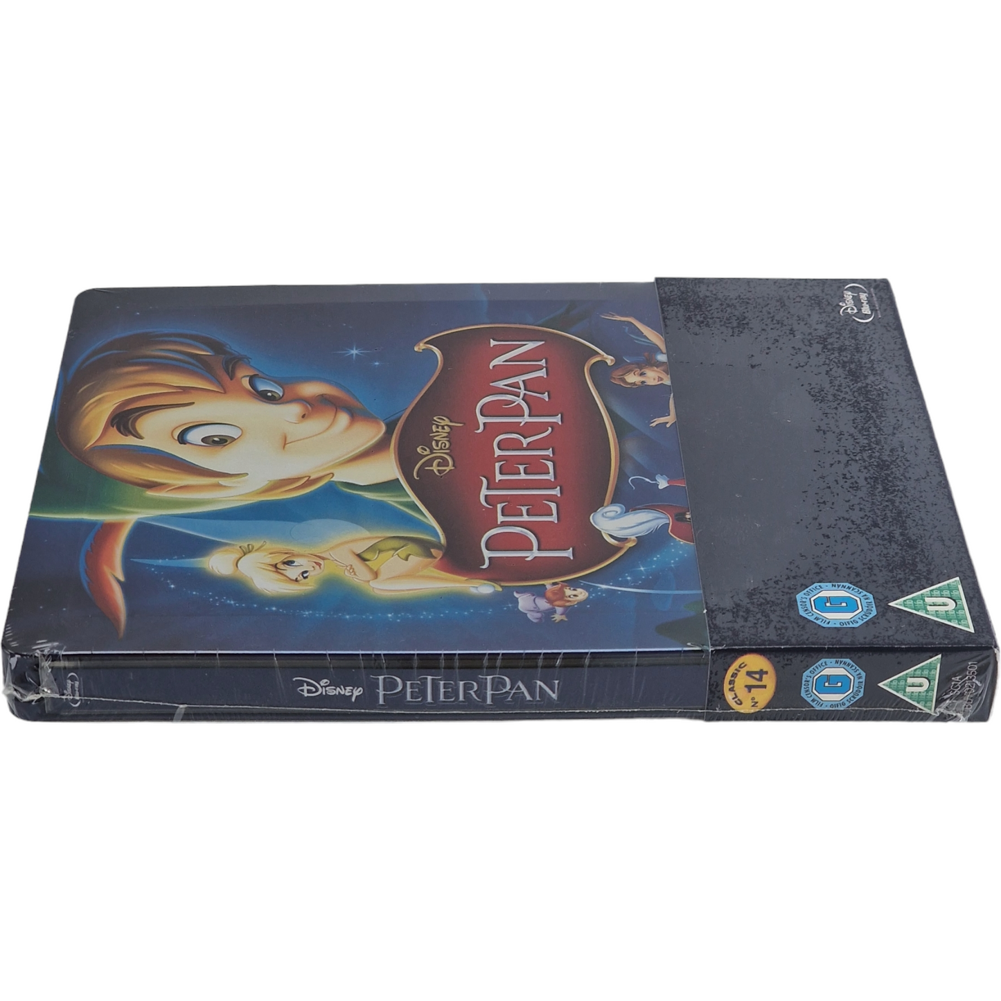 Peter Pan Blu-ray SteelBook Débossé Zavvi Edit Limitée Disney Collection Zone Libre