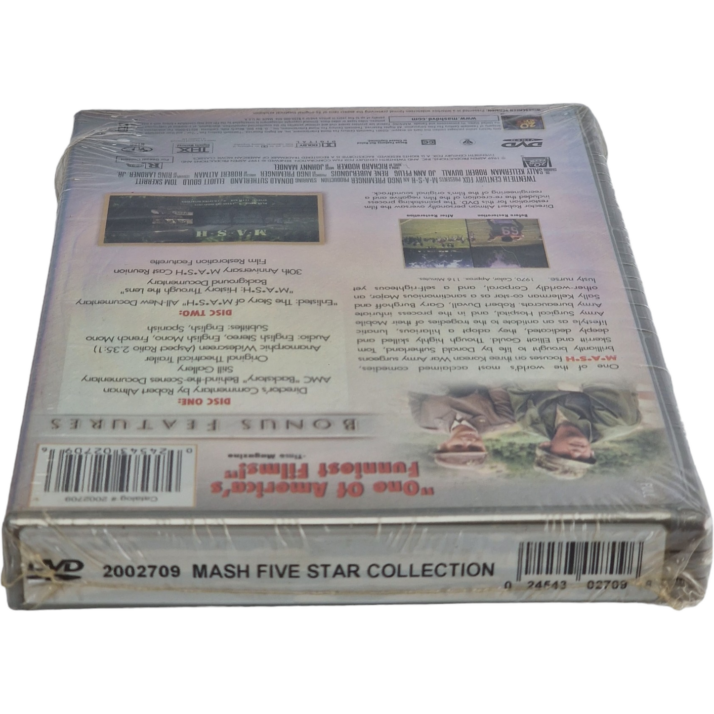 M*A*S*H  1970 DVD  Five Star Collection Robert Altman  Donald Sutherland  Zone 1