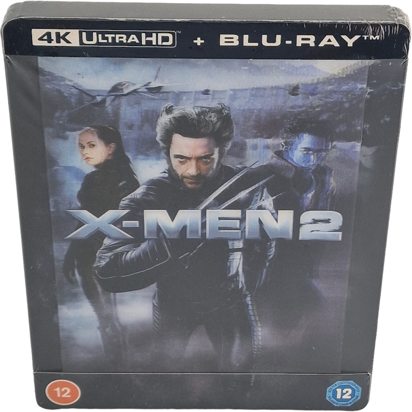 X-Men 2 SteelBook  4K Ultra HD + Blu-ray Lenticulaire Edition Zavvi Zone Libre