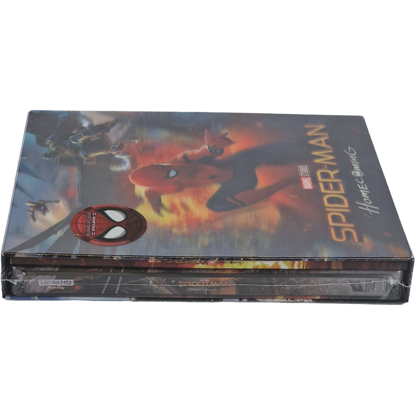 Spider-Man Homecoming 4K UHD+3D+2D Steelbook Double Lenticulaire Blufans 1000 Ex