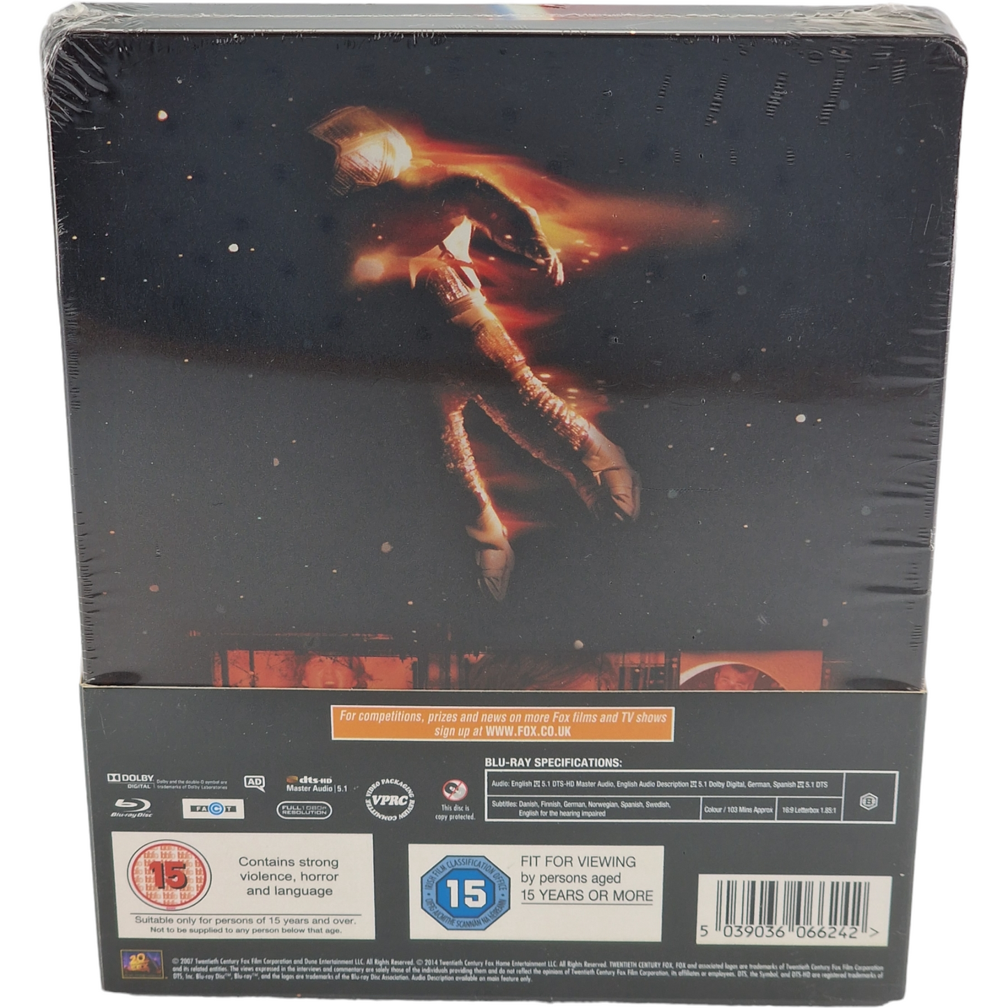 Sunshine Blu-ray SteelBook Zavvi Limité Danny Boyle Cillian Murphy,Chris Evans B