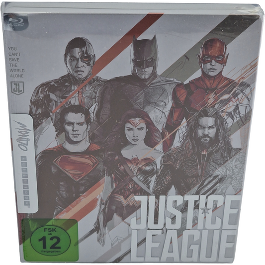 Justice League 4K Ultra HD +Blu-ray SteelBook Mondo X Ben Affleck  2020 Zone B