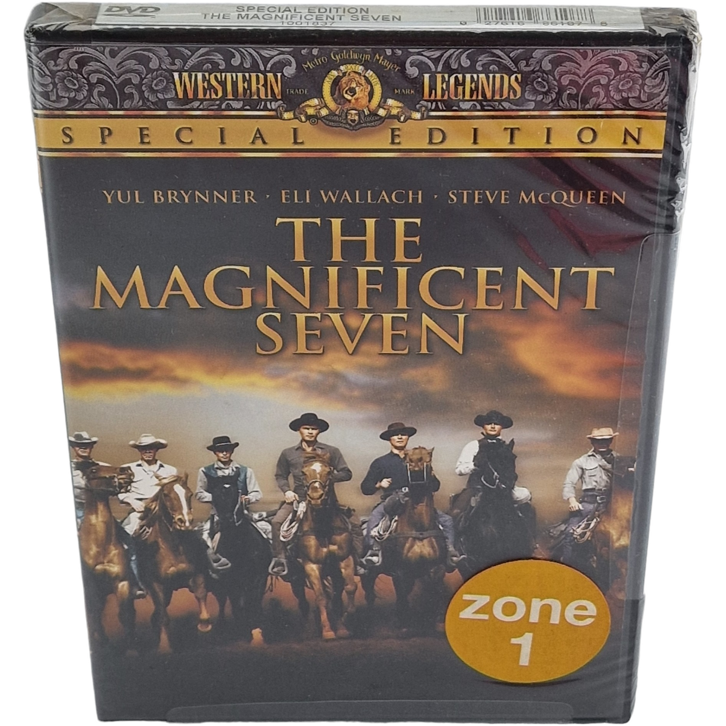 Les 7 Mercenaires (The Magnificent Seven) DVD Eli Wallach, Steve McQueen, Zone 1