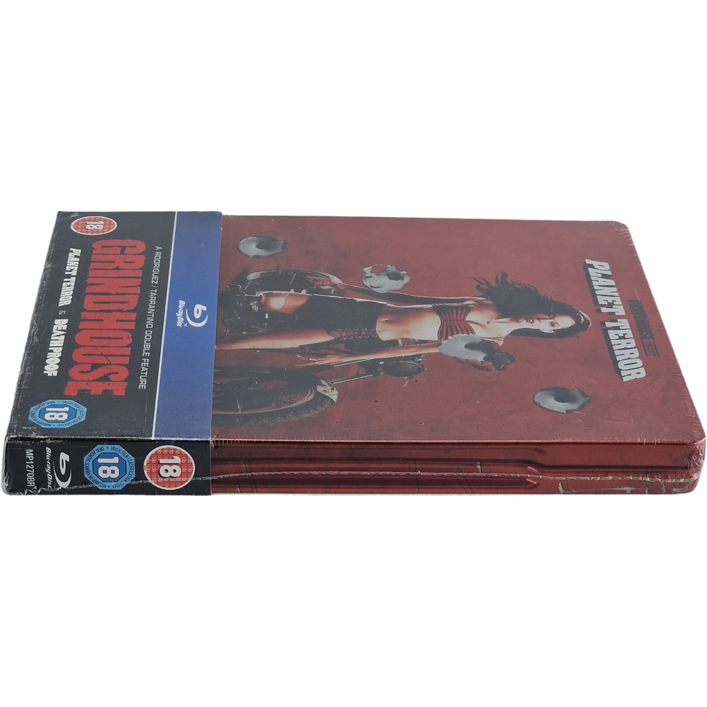 Grindhouse: Planet Terror and Death Proof SteelBook Débossé Zavvi Limitée [-18]