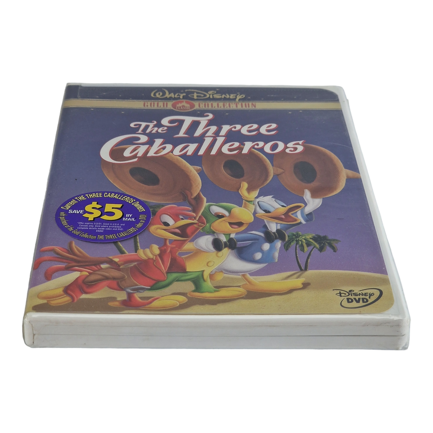 The Three Caballeros  1944 DVD Collection Édité Classique Disney Gold 2000 Zone 1