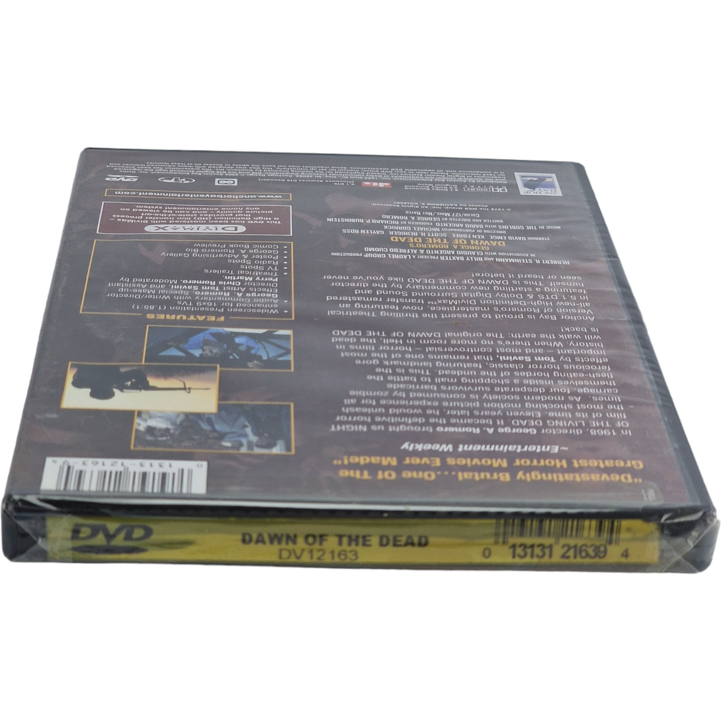 Dawn of the Dead 1978 DVD Divimax Edition | Holo-Foil Cover 2004  Zone 1