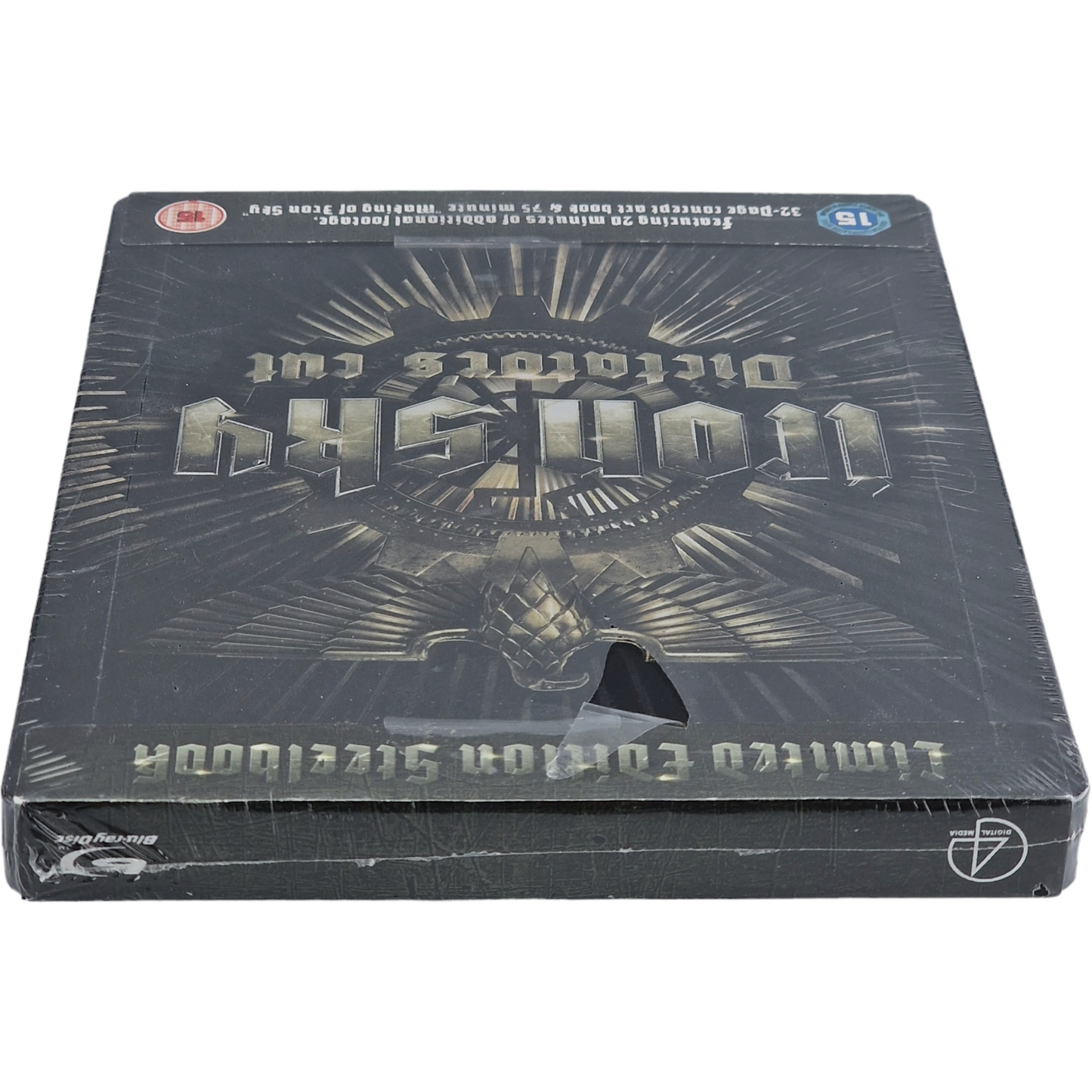 Iron Sky Blu-ray Steelbook embossé édit Limitée+ Livret d'images 32 pages Libre