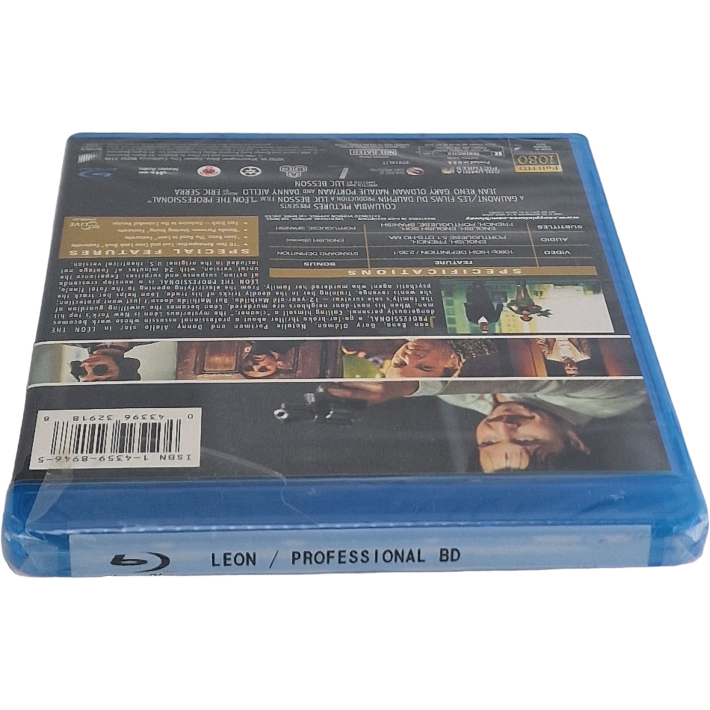 Léon: The Professional 1994 Blu-ray Luc Besson  Jean Reno Natalie Portman  Libre