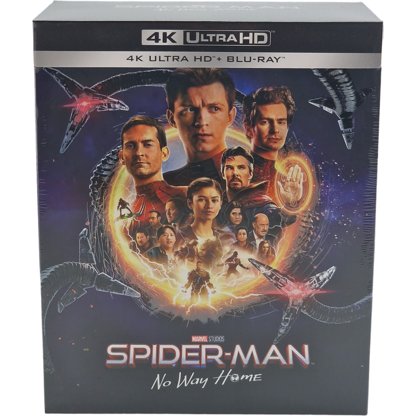 Spiderman: No Way Home 4 K UHD +Blu-ray Steelbook One Click Mantalab 600 Ex Numérotée