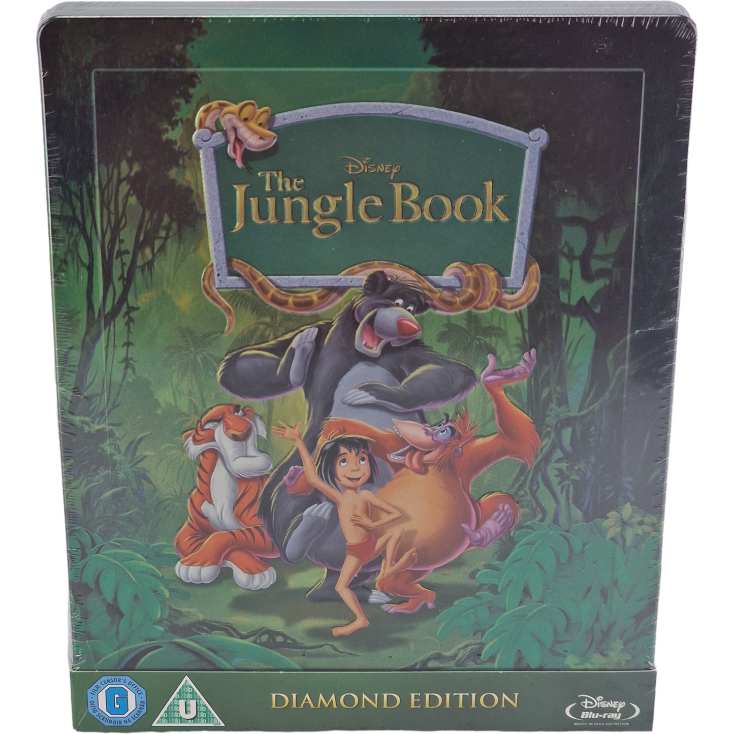 The Jungle Book Blu-ray Steelbook Zavvi Édition limitée Disney Collection#2 Libre