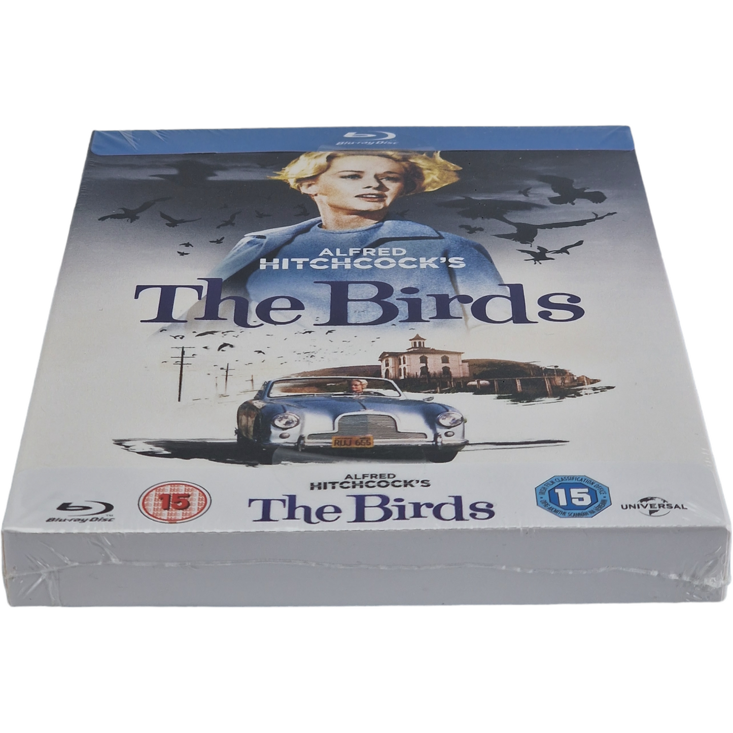 Les Oiseaux Blu-ray SteelBook Slipcase Zavvi édit 2000 Ex Alfred Hitchcock Libre