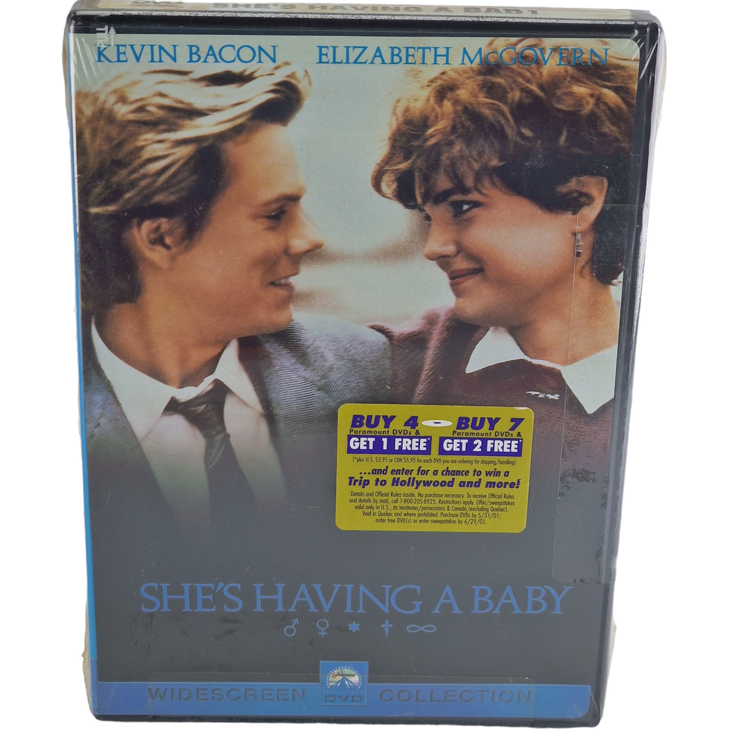 She's Having a Baby 1988 Kevin Bacon, Elizabeth McGovern, Alec Baldwin 2000 Zone 1