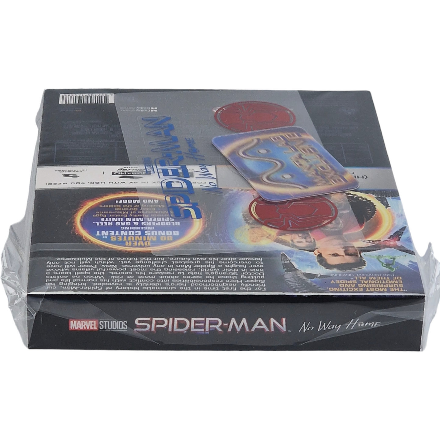 Spiderman: No Way Home 4 K UHD+Blu-ray Steelbook Full Slip Mantalab 1000Ex Numérotée