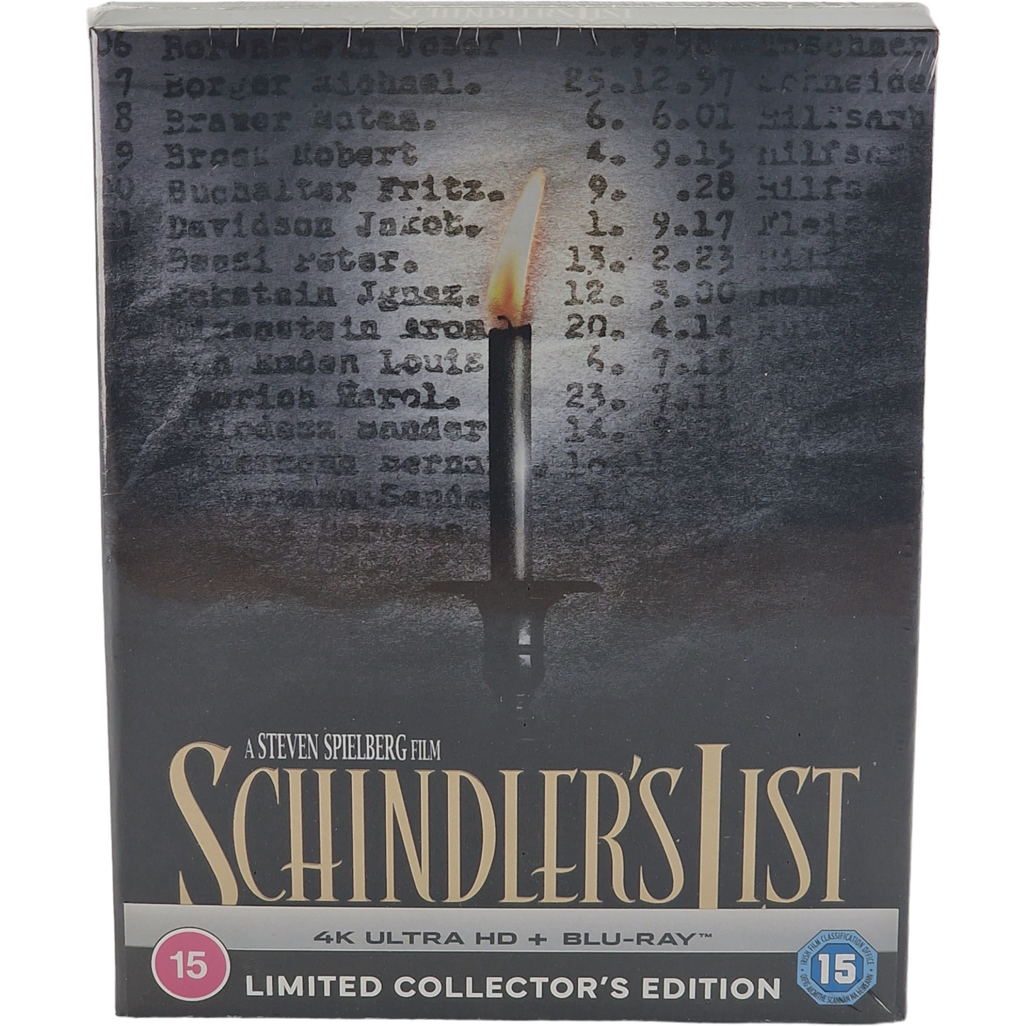 La liste de Schindler 4K Ultra HD+Blu-ray SteelBook Collector Edt Spielberg Libre