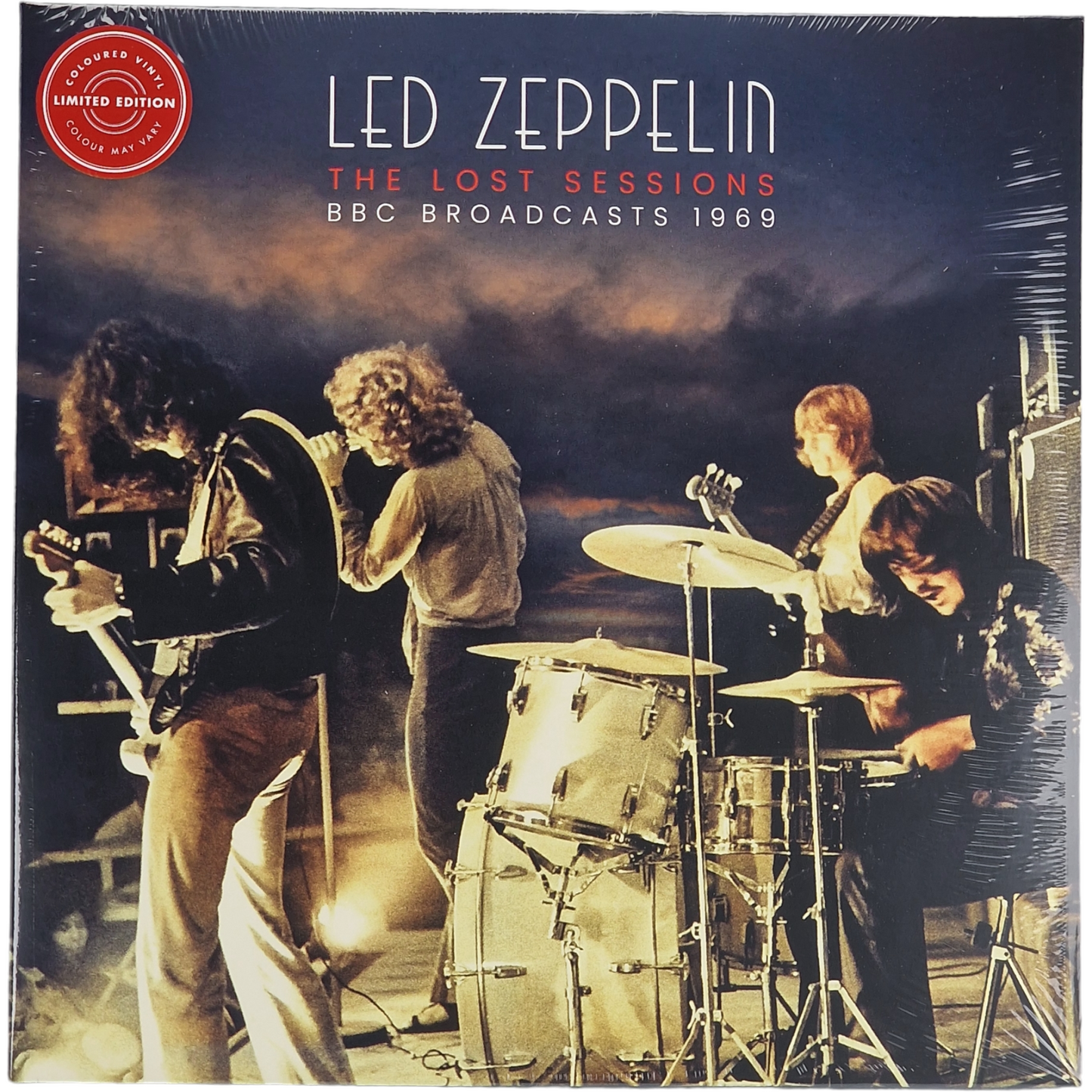 Led Zeppelin –The Lost Sessions 2 X Vinyl transparent broadcast 69 Scellé  usine