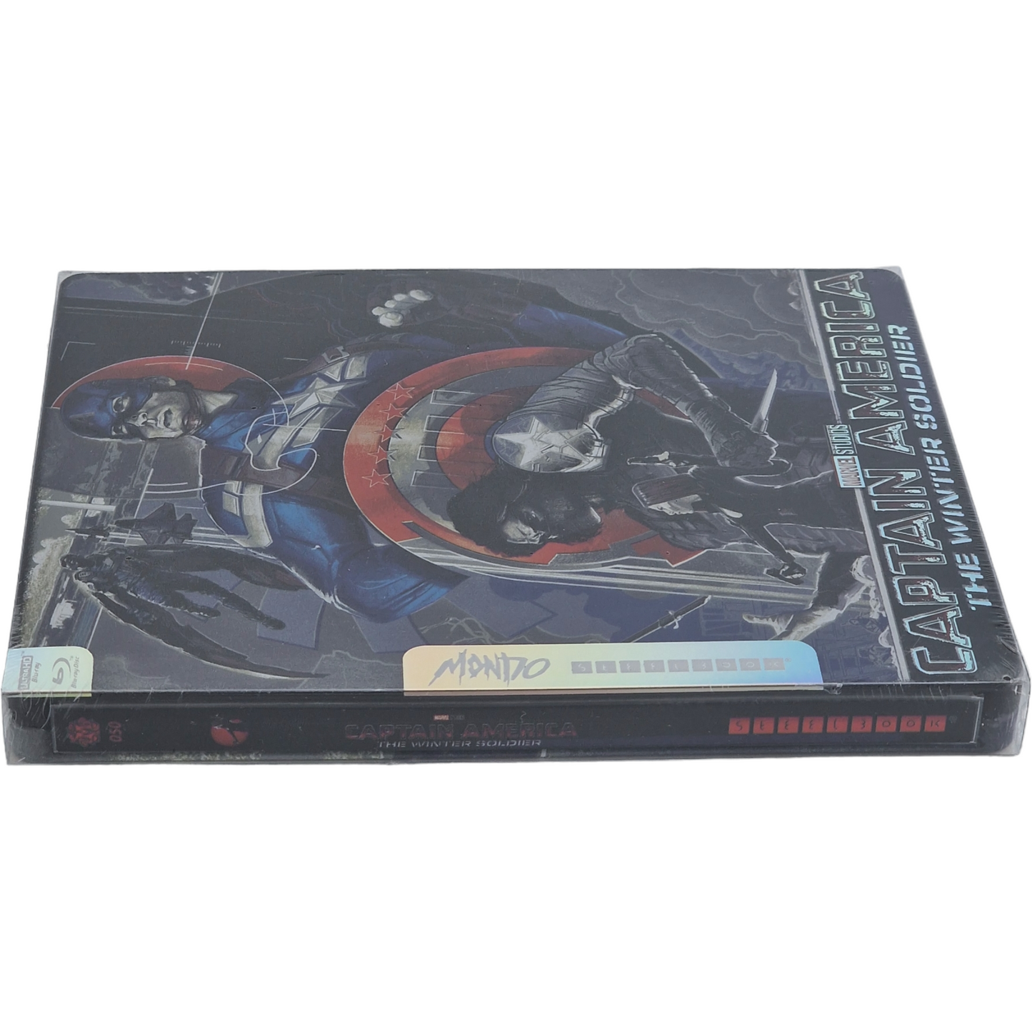 Captain America: Le Soldat de l'Hiver 4K Ultra HD +Blu-ray SteelBook Mondo X  B