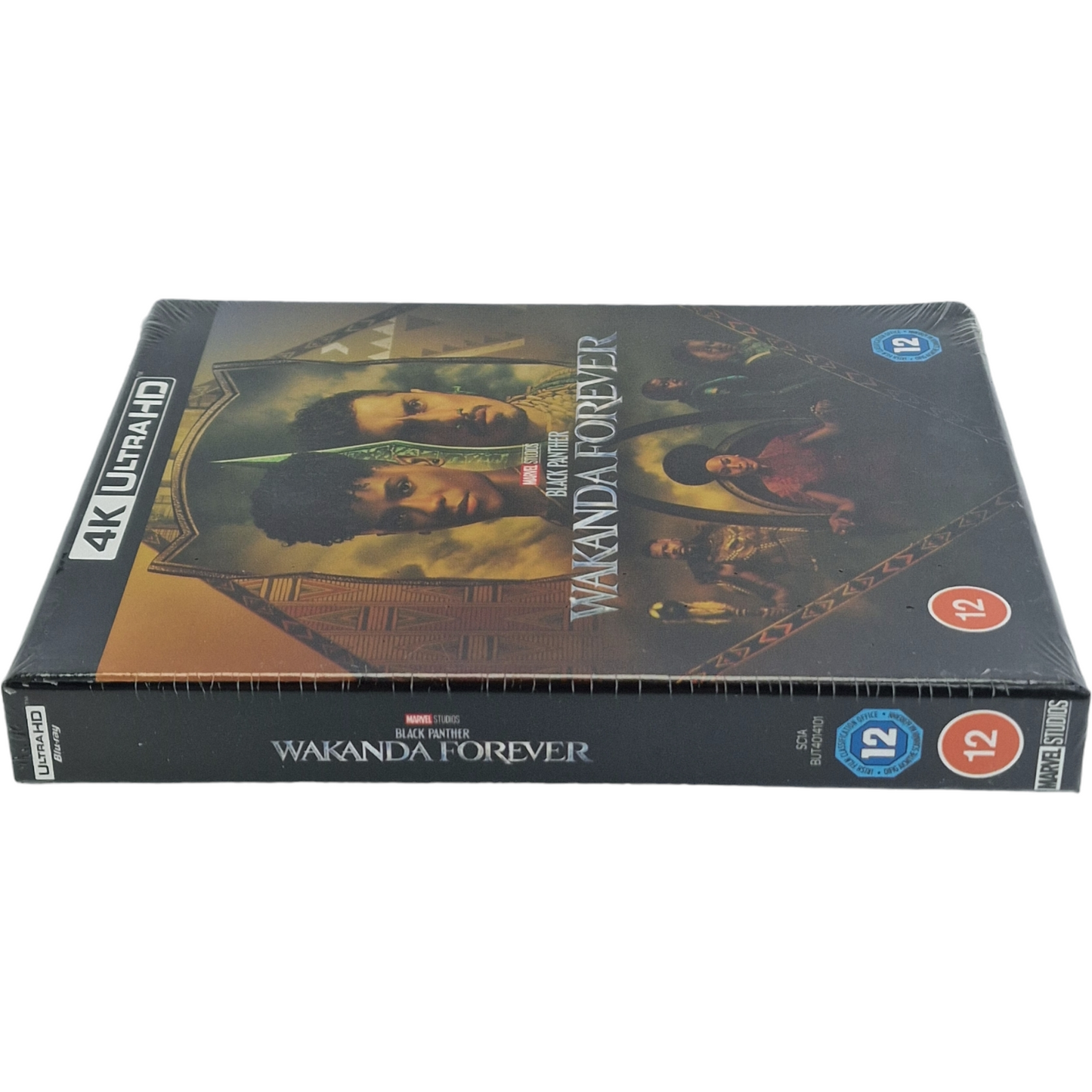 Black Panther: Wakanda Forever Steelbook 4K Ultra HD+Blu-ray Zavvi Collector's B