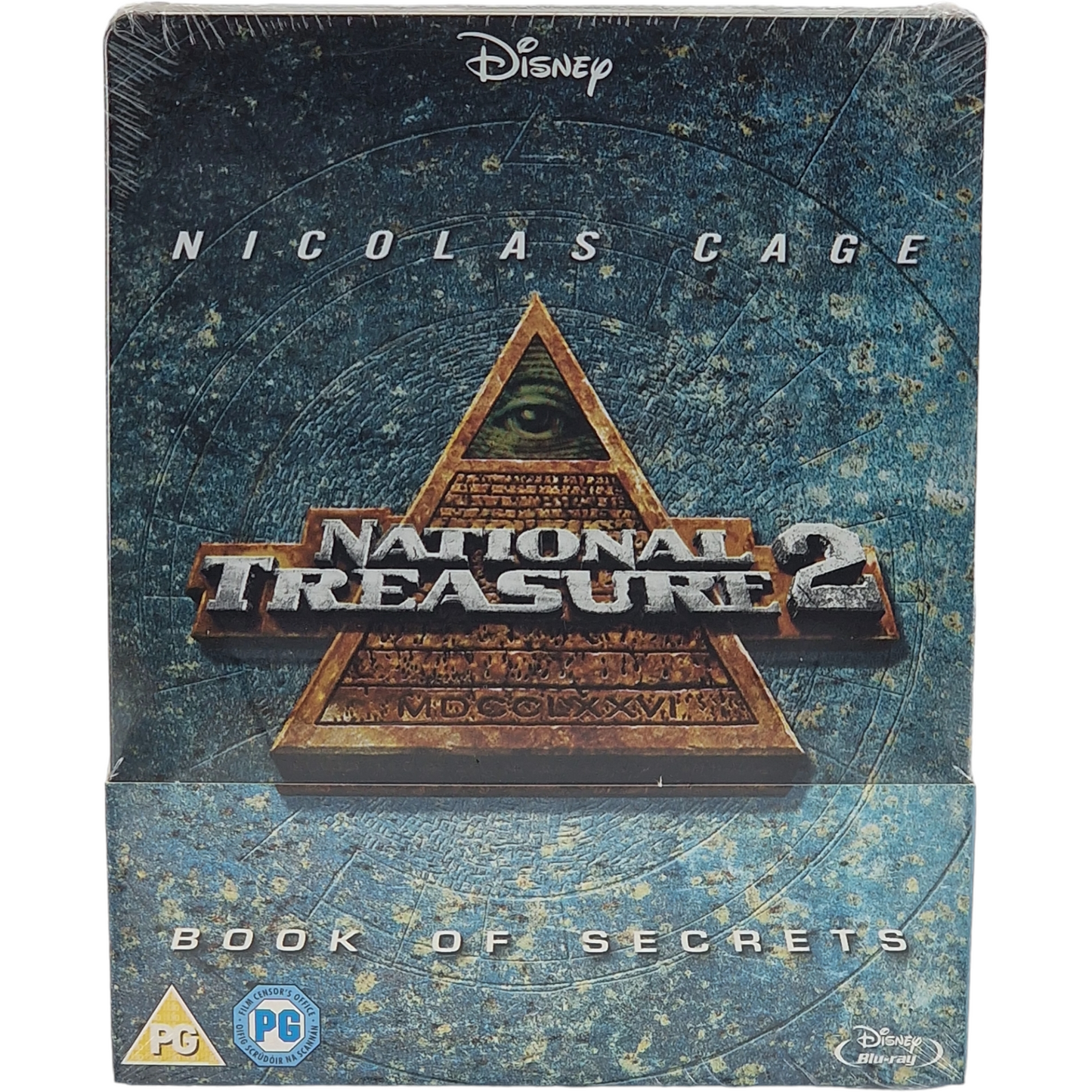 National Treasure 2:Book of Secrets Blu-ray SteelBook Zavvi Limité Disney Libre