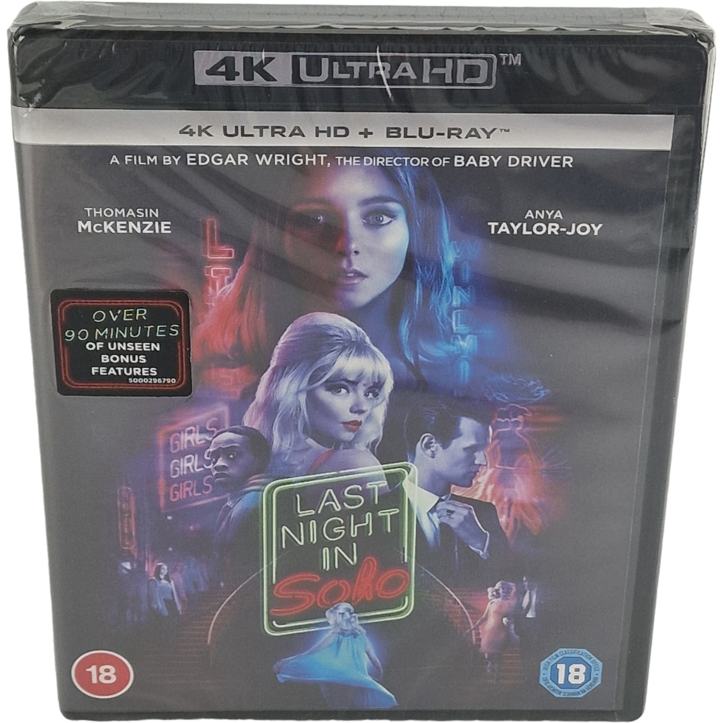 Last Night in Soho 4K Ultra HD + Blu-ray  2021 Thomasin McKenzie Zone Libre[-18]