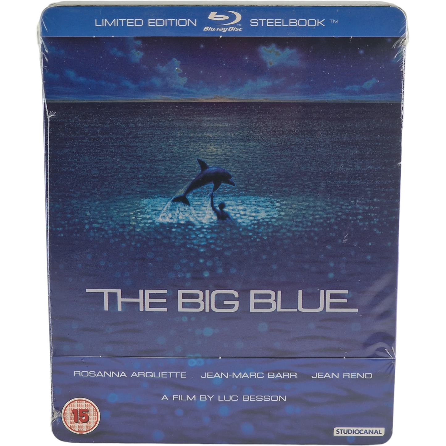 Le Grand Bleu Blu-ray Steelbook Zavvi Éditi limitée 2000 Ex Luc Besson Zone B