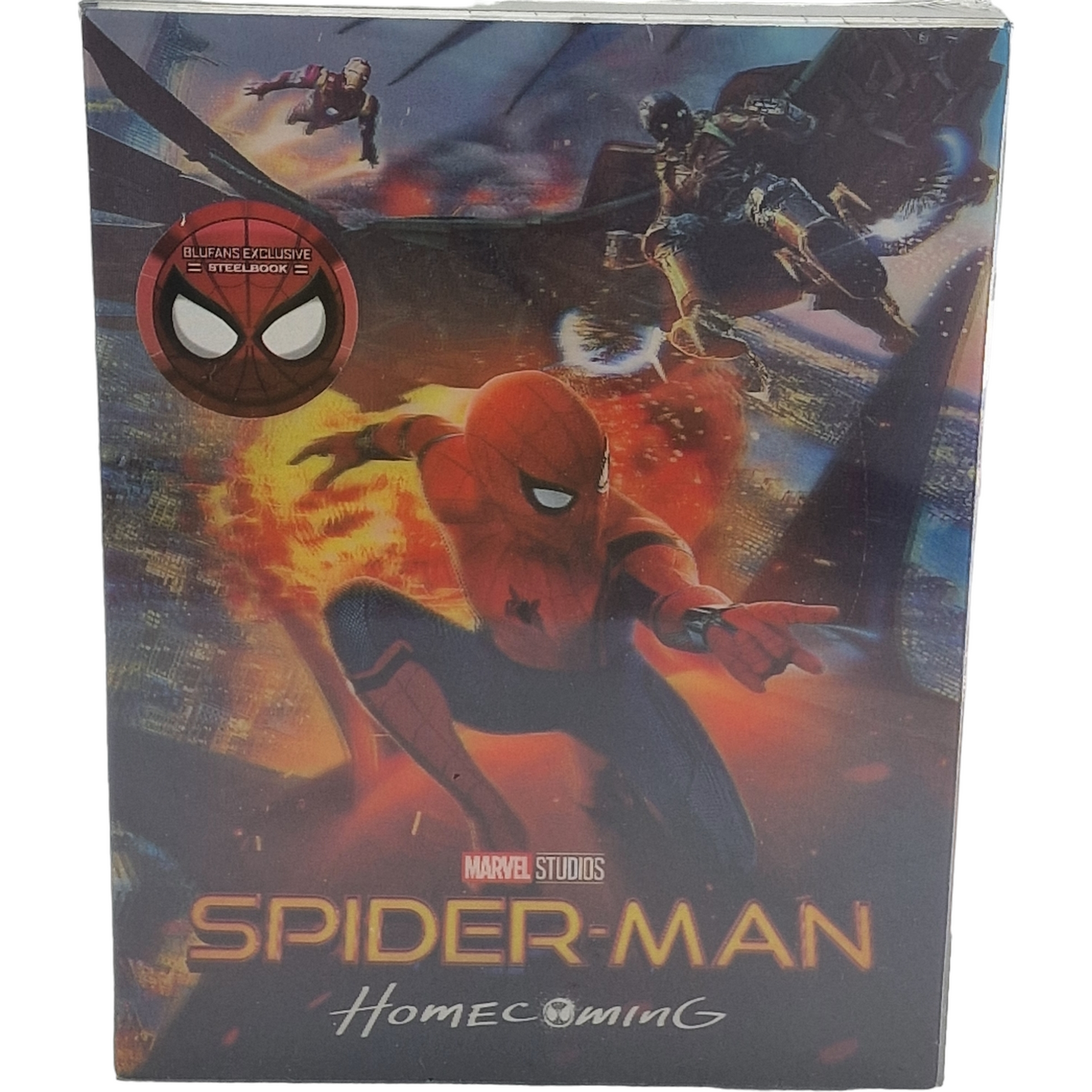 Spider-Man Homecoming 4K UHD+3D+2D Steelbook Double Lenticulaire Blufans 1000 Ex