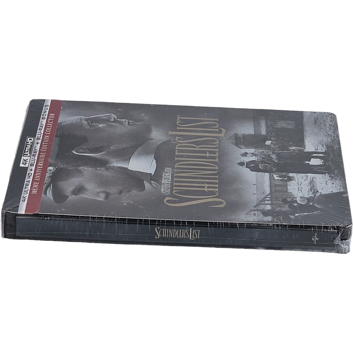 La liste de Schindler 4K Ultra HD + Blu-ray SteelBook Édition 30e  Spielberg B