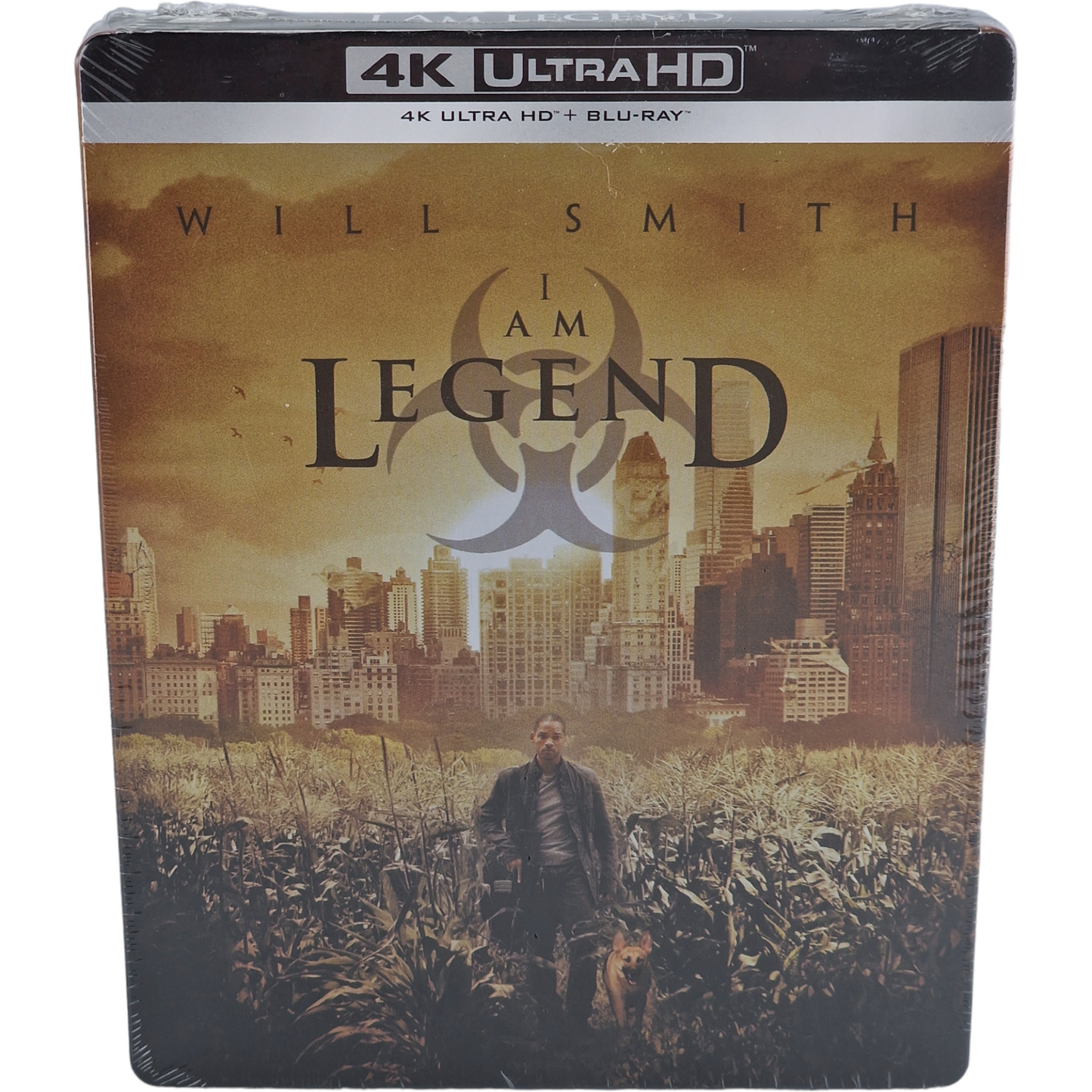 I Am Legend 4K Ultra HD + Blu-ray steelbook 2007 Édition Limitée Will Smith Zone B