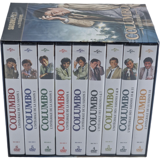 Columbo-L'intégrale des Saisons 1 à 12 Coffret 38 DVD  Peter Falk Zone 2