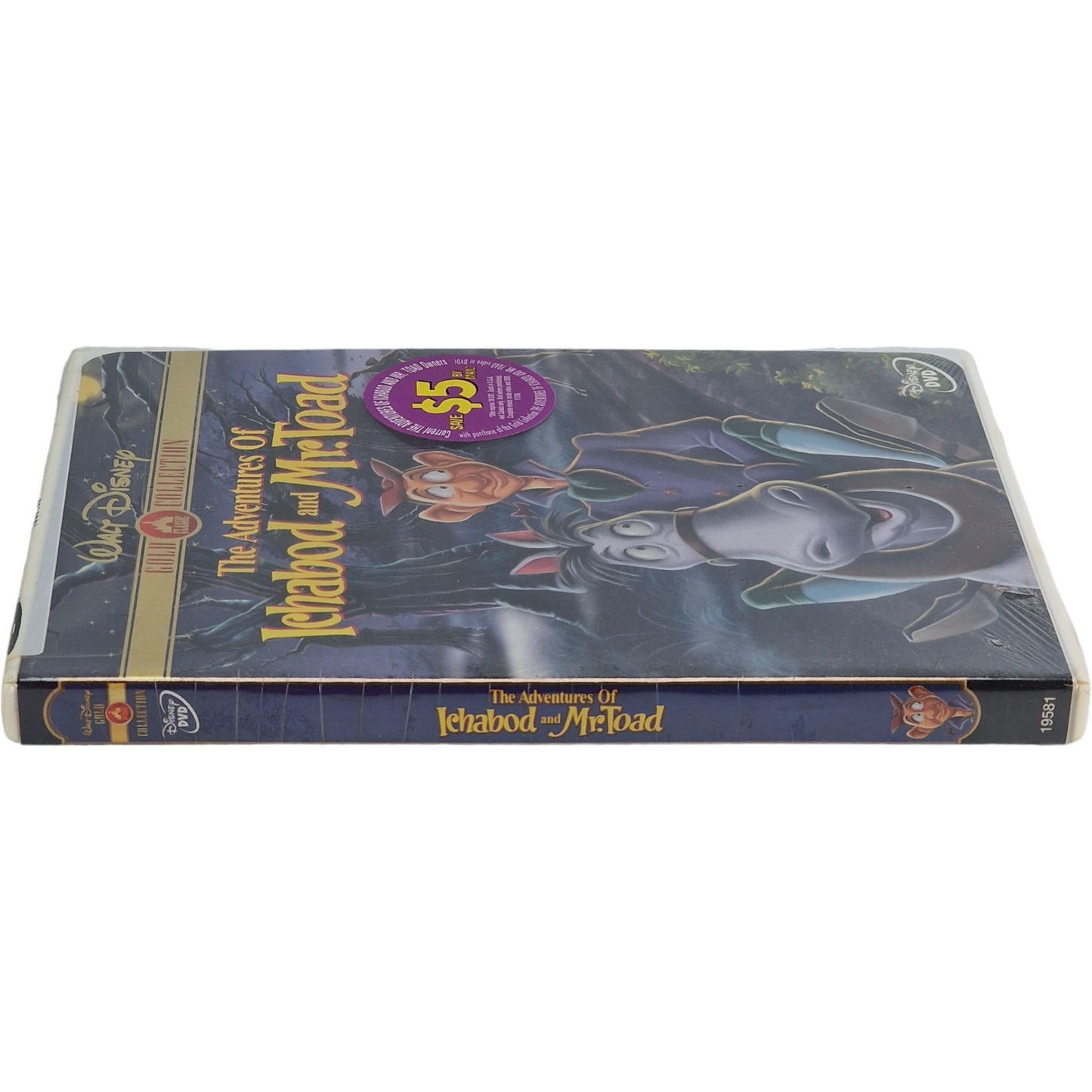 The Adventures of Ichabod & Mr. Toad DVD Collection Classique Disney Gold Zone 1