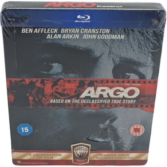 Argo Blu-ray Ben Affleck 2012 SteelBook Débossé Zavvi Extended Cut Limitée Libre