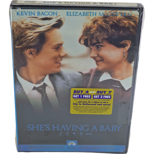 She's Having a Baby 1988 Kevin Bacon, Elizabeth McGovern, Alec Baldwin 2000 Zone 1