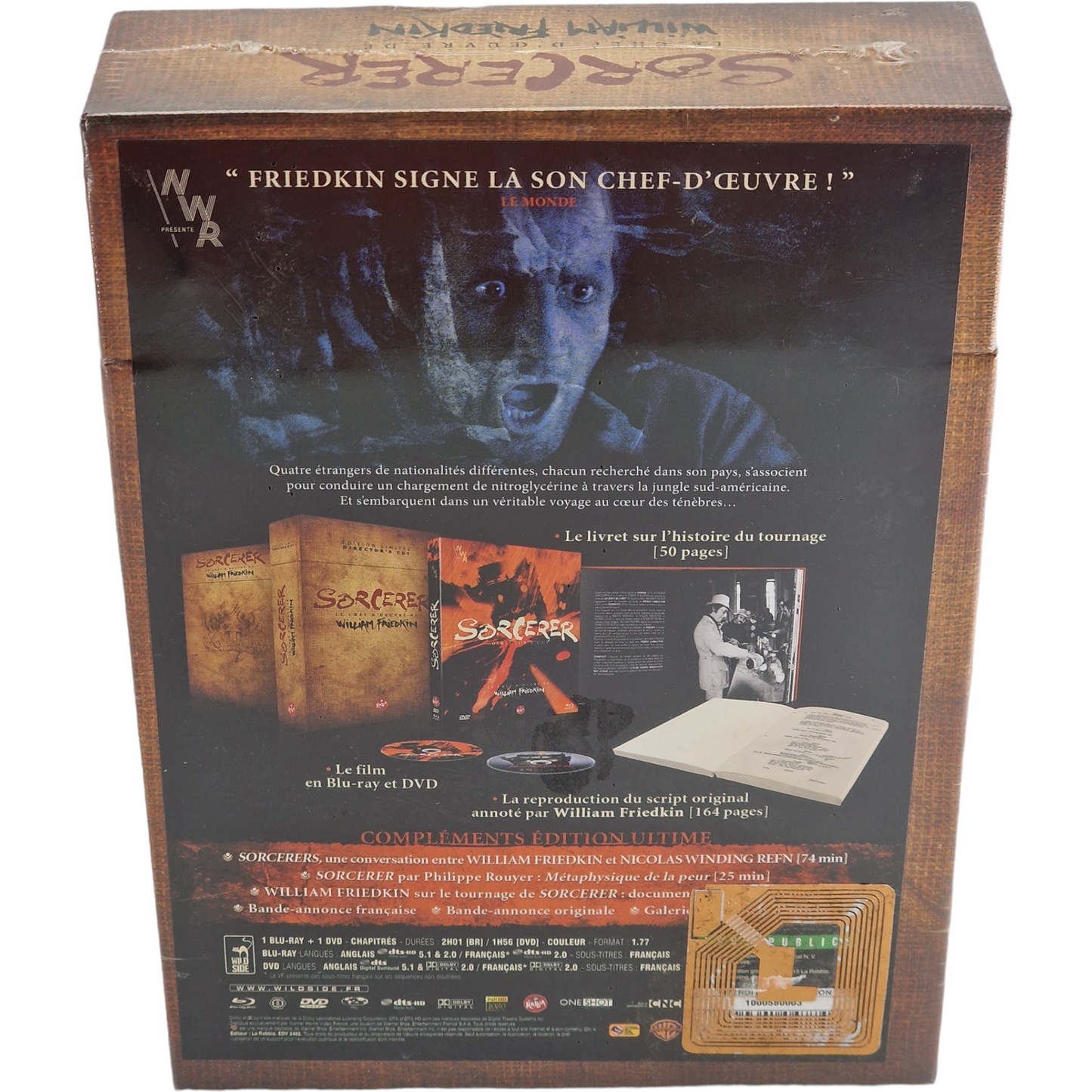 Sorcerer Blu-ray + DVD Coffret Le Convoi de la Peur  William Friedkin  Zone 2