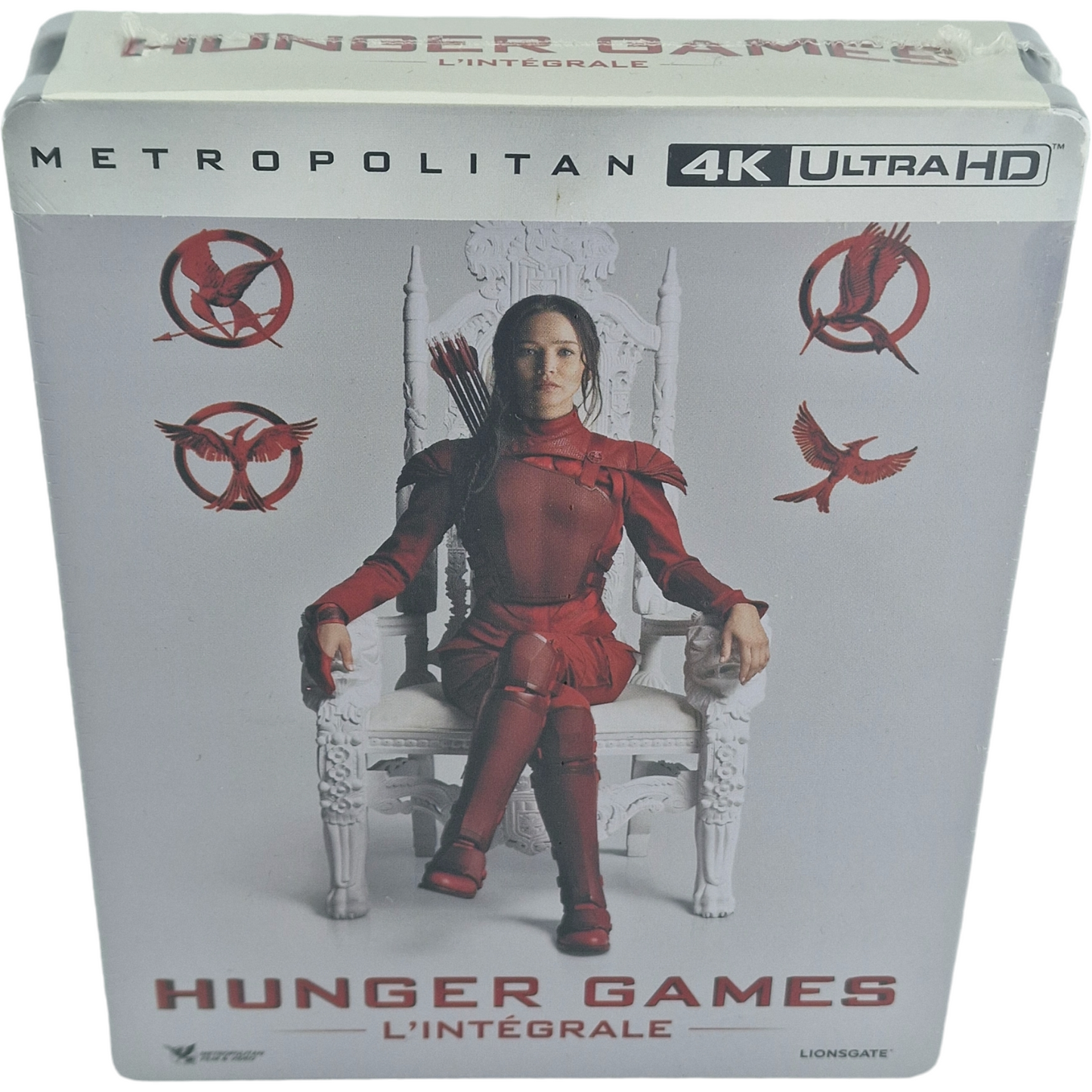 Hunger Games: Ultimate Collection: Steelbook 4K Ultra HD + Blu-ray 4 Films Libre